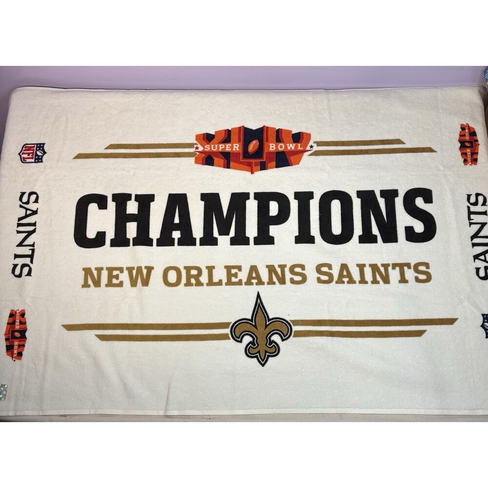 New Orleans Saints Towels Lot of 8 - Picture 9 of 10